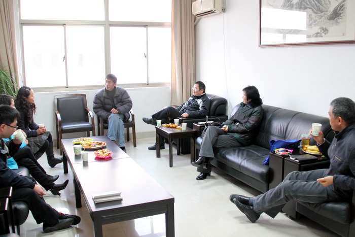 教研室主任讨论现场